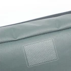(Grey)Yoga Mat Storage Bag Oxford Cloth Waterproof Zipper Switch Yoga Mat