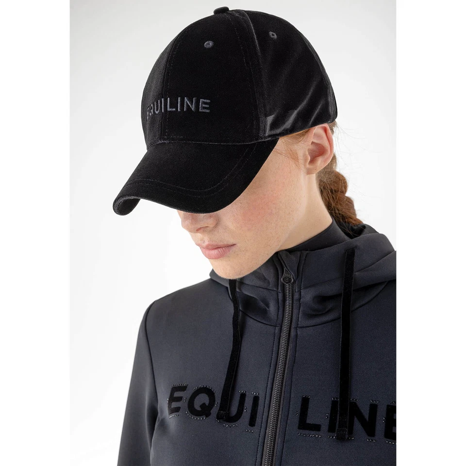 Equiline Schwarz Onesize Baseballcap Unisex Garg HW 2024 Kappe - Bild 3 von 3