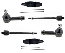 Front Inner & Outer Tie Rods For Hyundai Genesis Coupe 2010 2011 2012 2013 2016