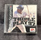 Triple Play 97 Sony PlayStation 1 PS1 ~ Complete! Works Great! Fast Shipping!