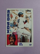 Jim Rice 1984 Topps Baseball Card # 550 K0492