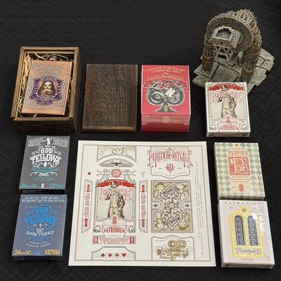 Stockholm17 2025 Patronium Exclusive Playing Cards Complete Set + Add-Ons    