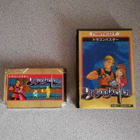 Dragon Buster Famicom software with box