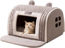 Winter Dog Kennel Warm House Mat Detachable Washable Dogs Bed