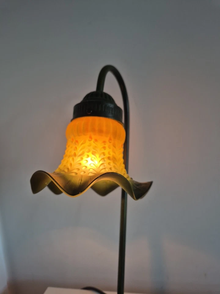 Widdop Bingham Cherub Figurine Table Lamp With Art Deco Style Shade Sl-680 43cm - Image 3 of 4