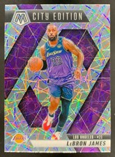 LeBron James 2024-25 Panini Mosaic Premium Mosaic City Edition Lakers