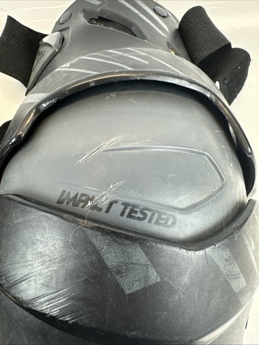 Leatt 2024 Dual Axis Pro Knee Guards Black Motocross MX Off Road ATV Protection - Picture 2 of 11