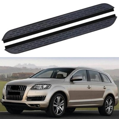 2PCS Running Board Side Step Pedals Nerf Bar Fit for Audi Q7 2006-2015