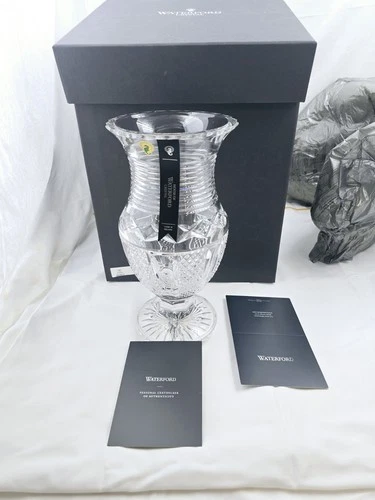 House of Waterford Crystal Vase 13"