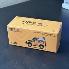 ARBOX Almost Real Land Rover 90 Camel Trophy Borneo 1985 1:64 Diecast Yellow