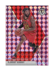DEANDRE' BEMBRY 2019-20 PANINI MOSAIC PINK MOSAIC PRIZM #14 21/49 $20.00 HAWKS