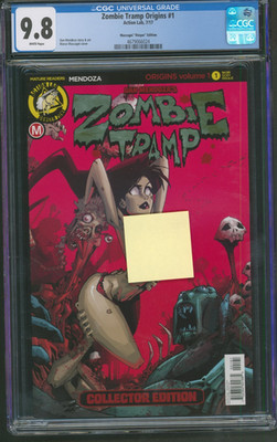 Zombie Tramp Origins #1 Maccagni Risque Edition CGC 9.8 Action Lab 2017