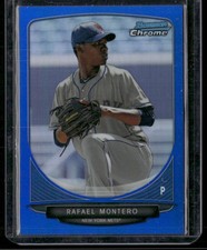 2013 Bowman Chrome #BCP204 Rafael Montero Prospects Blue Refractors #/250