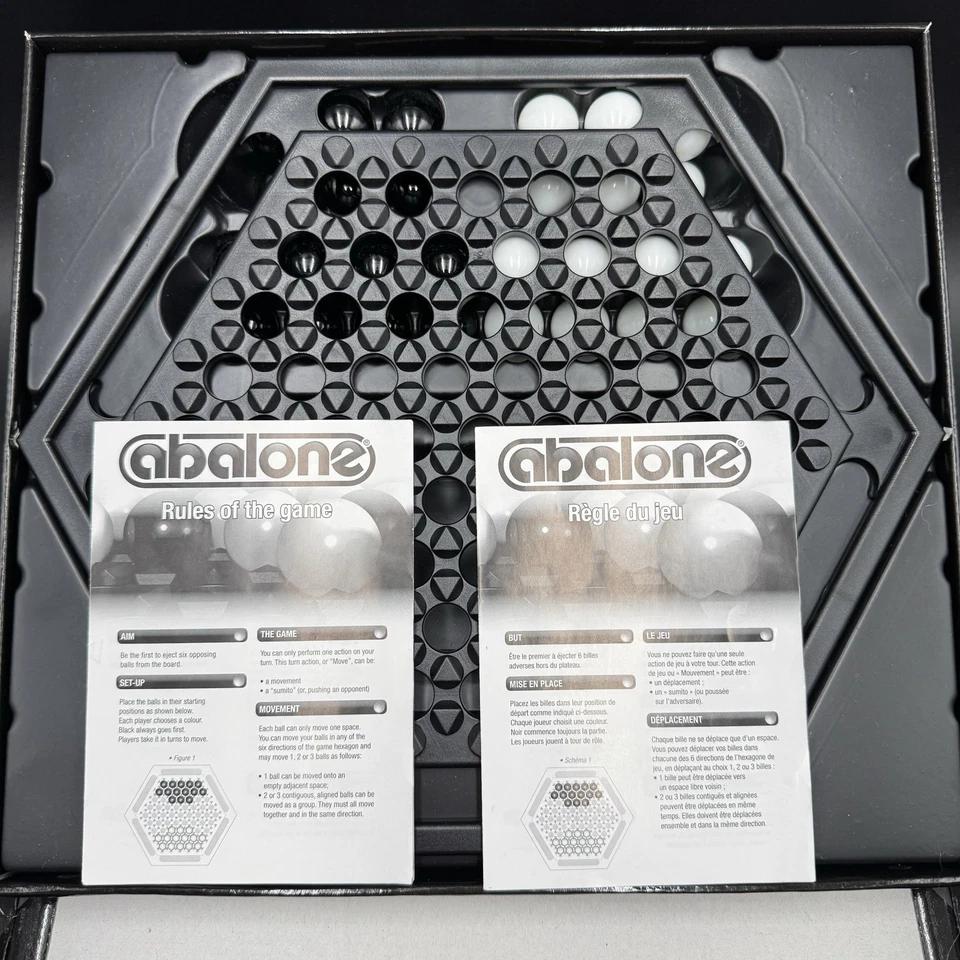 Abalone Classic Award Winning Abstract-Strategy Board Game FoxMind New & Sealed - Image 3 of 4