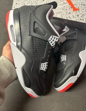 New Air Jordan 4 Retro GS Bred Reimagined 2024-Size 4.5Y-Authentic - AJ4 Mj