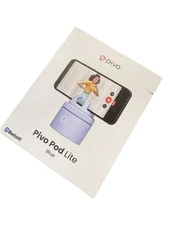 Pivo Pod Lite (Blue) - Mini Auto Tracking Phone Holder - Bluetooth Face Blue