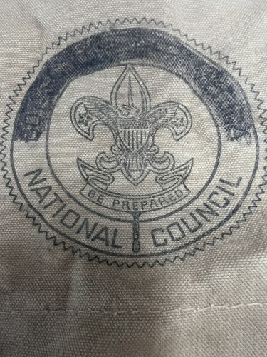 Vintage Boy Scouts of America Rucksack National Council Canvas Diamond Brand 573 - Bild 2 von 9