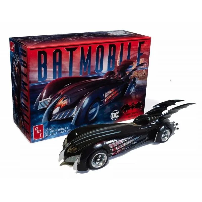 Modellino Macchina Batmobile Batman & Robin Movie Amt 1295 1:25 Char Per - Immagine 2 di 3