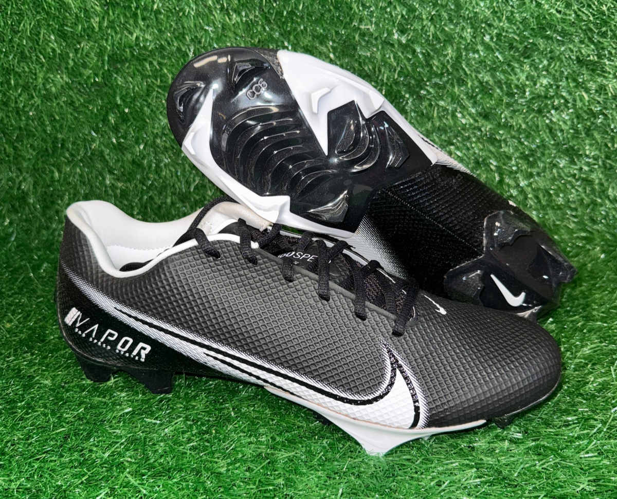 Nike Vapor Edge Speed 360 Football Cleats Black White CD0082-001