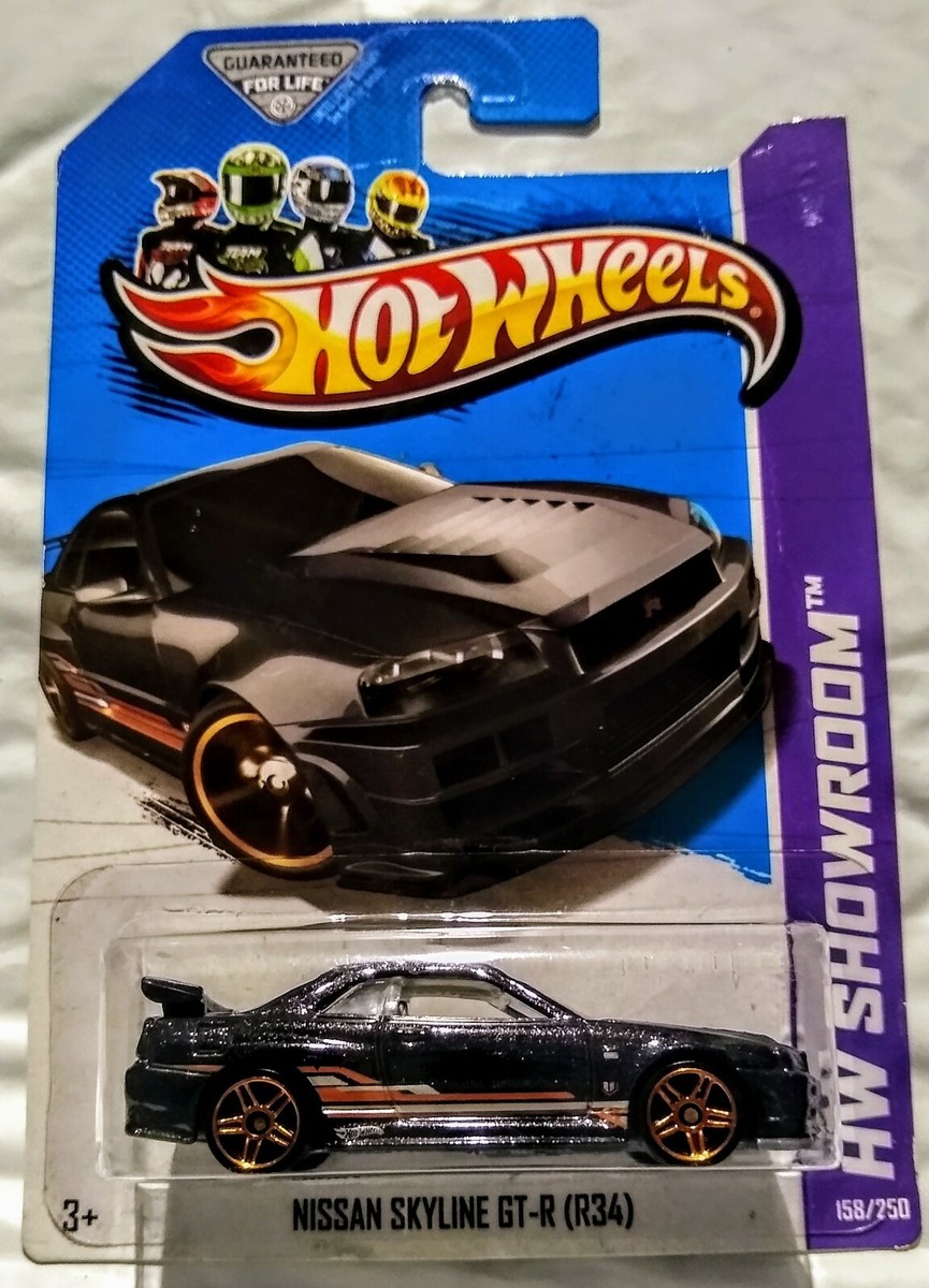 FREE SHIP* Hot Wheels HW Showroom #158 Nissan Skyline GT-R R34
