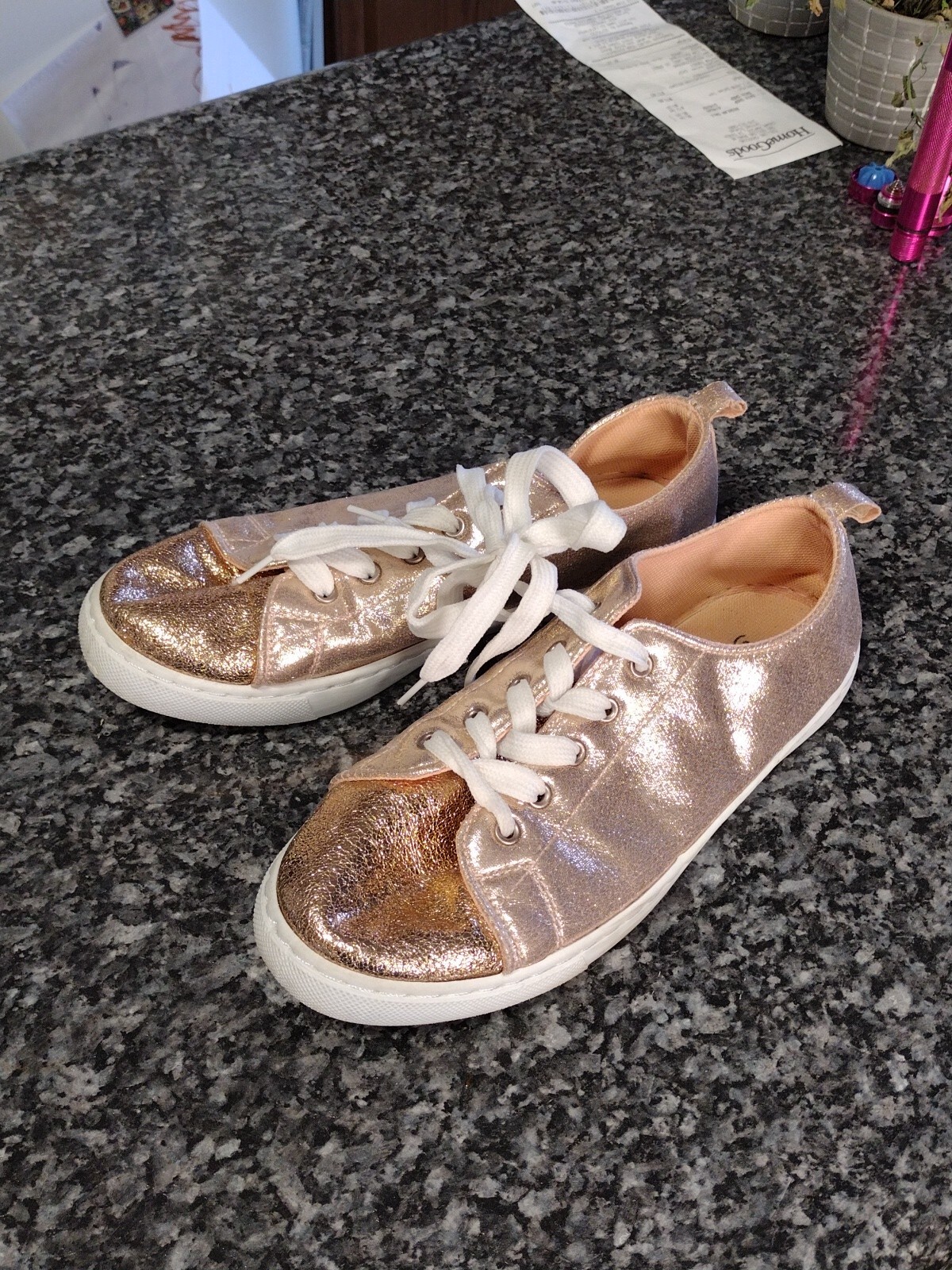 SAOLA Sneakers SOLE MATTO rosa lucido taglia 7 8