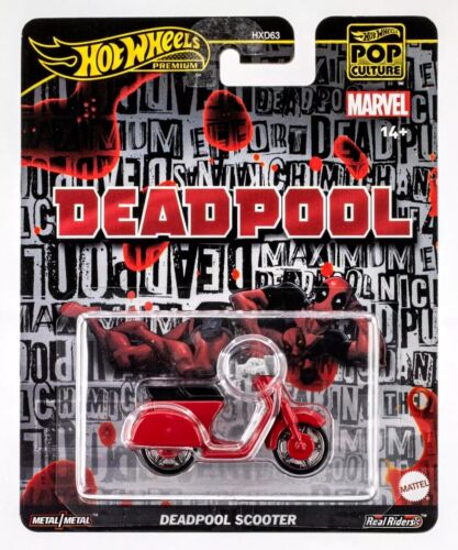 2025 Hot Wheels Pop Culture 5-Car Set Ram Van, Skyline, Deadpool HXD63-956J-6B - Picture 5 of 7