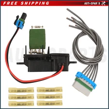 Front HVAC Blower Motor Resistor Kit For 96-12 Chevrolet Express GMC Savana 1500