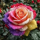 Rainbow Rose seeds Colorful Roses Seed Beautiful Flower Rose Flowers 50pcs