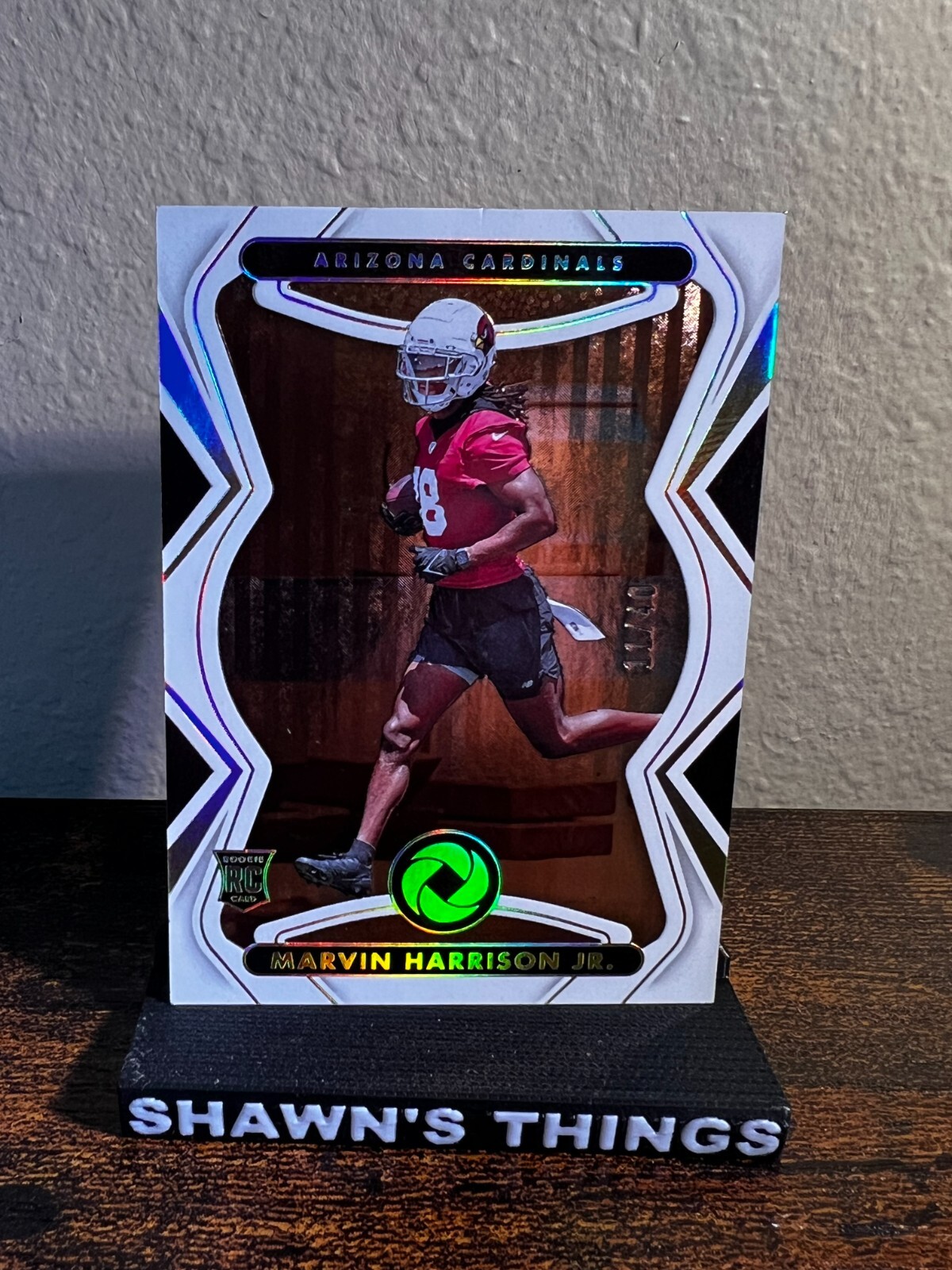 Marvin Harrison Jr 2024 Gold Standard Opulence Rookie SP 11/40 #OP-MHJ Cardinals