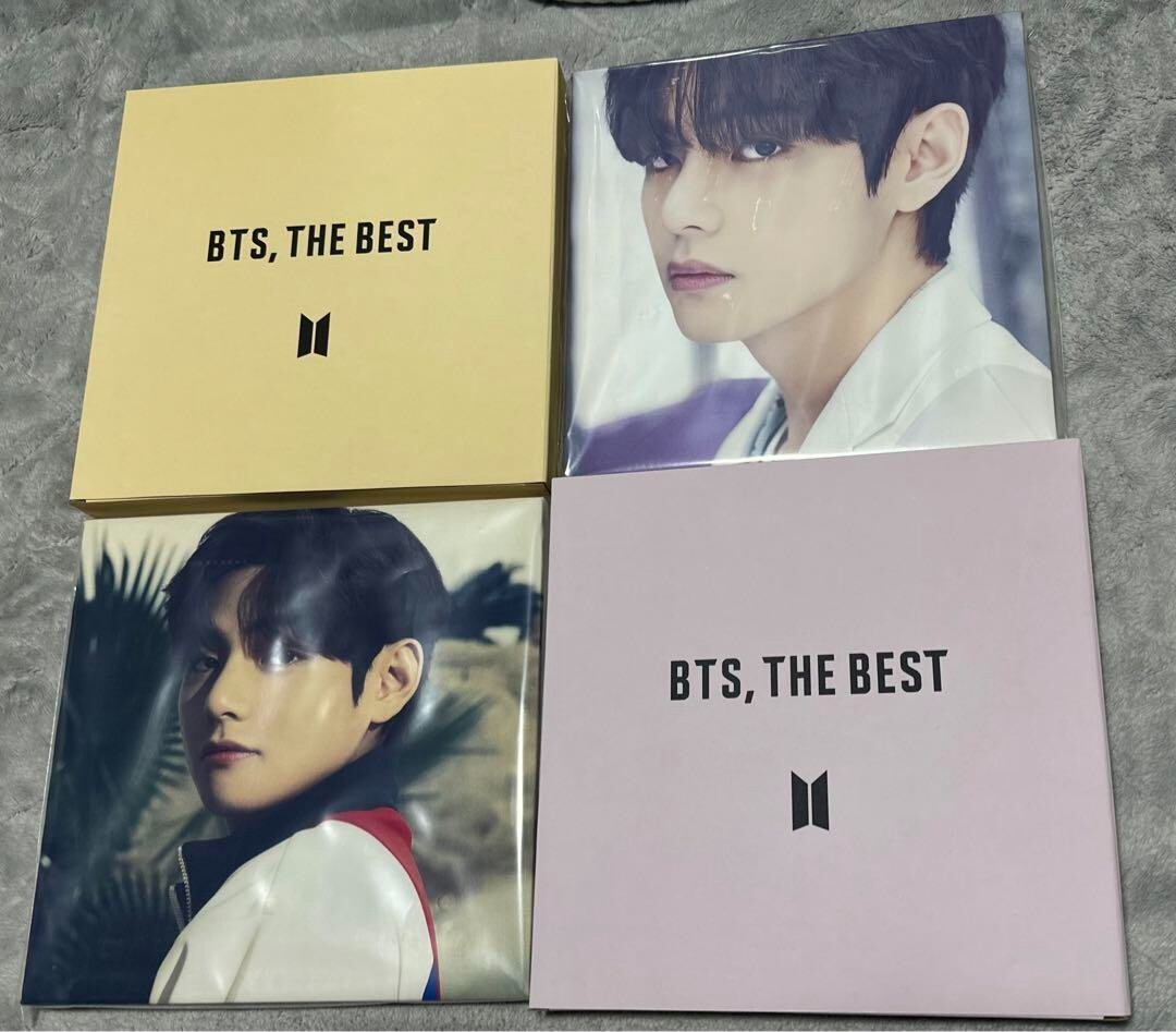 BTS 新品 THE BEST PHOTO CANVAS V BTS V Photo canvas 2 types set CD BTS. THE BEST Taehyung 25