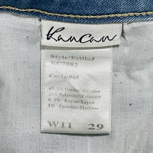 Kancan Women's Skinny Leg Jeans Size 29 Style KC7083 Blue Denim W31 x L28 - Picture 5 of 12
