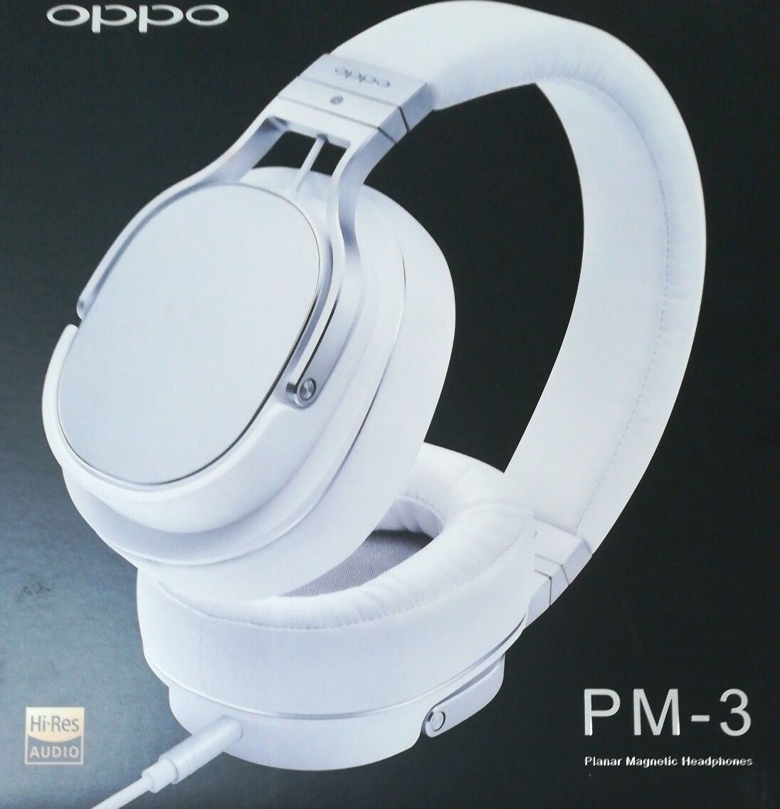 OPPO PM-3 Black Closed-White Planar Magnetic Headphones | eBay