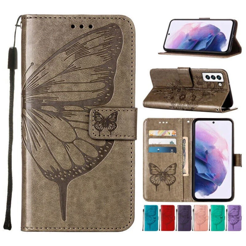 Butterfly Wallet Phone Case For Nokia HMD Fusion C02 C32 C10 G42 X10 G400 C22 - Image 2 of 4