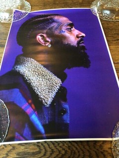 Nipsey Hussle 12x18”Rap Hip Hop Legend Photo Poster I