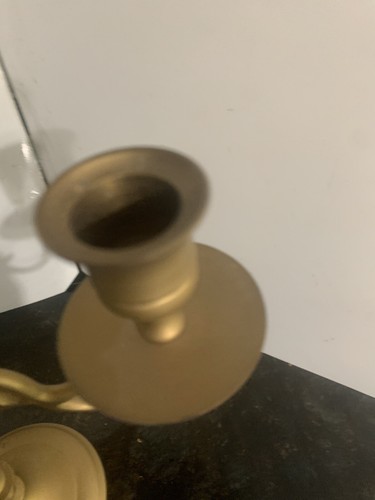 3 Stück Kandelaber Messing - lackiert gold veredelt - Bild 5 von 10