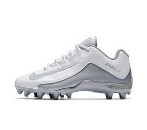 NIKE Speedlax 5 White/Silver/Gray Lacrosse Cleats 807158 100 NIB Women's Size 10 NIKE Speedlax 5 White/Silver/Gray Lacrosse Cleats 807158 100 NIB Women's Size 10