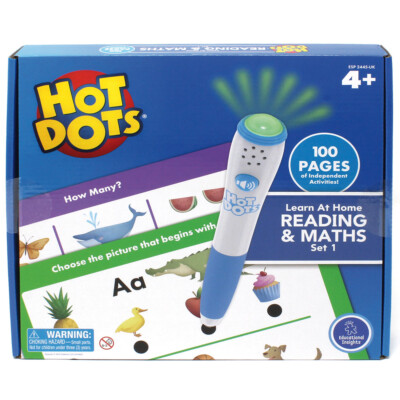 Hot Dots Learn at Home Lesen & Mathe Set 1