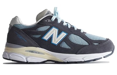 Size 10 - New Balance Kith x 990v3 Made in USA Steel Blue for sale 