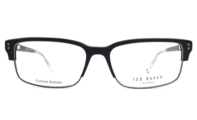 Ted Baker Brillenfassung TM506 BLK Schwarz Rechteckig Vollrand 55-17-140