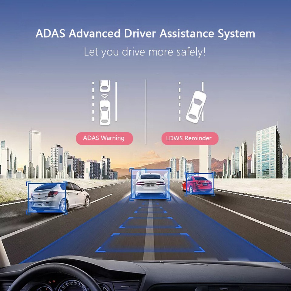 USB Car DVR Camera Dash Cam Video Recorder Night Vision ADAS Android ...