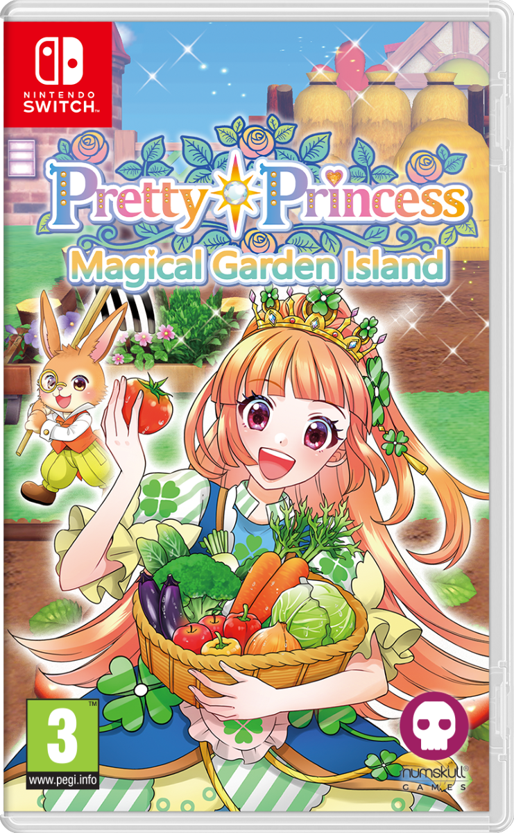 Pretty Princess Magico Garden Island Nintendo Interruttore Nuovo