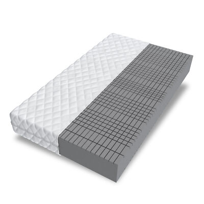 Matratze 140x200 PEARL MAX  20 cm Kaltschaum H4 7 Zonen Bett Konturschnitt
