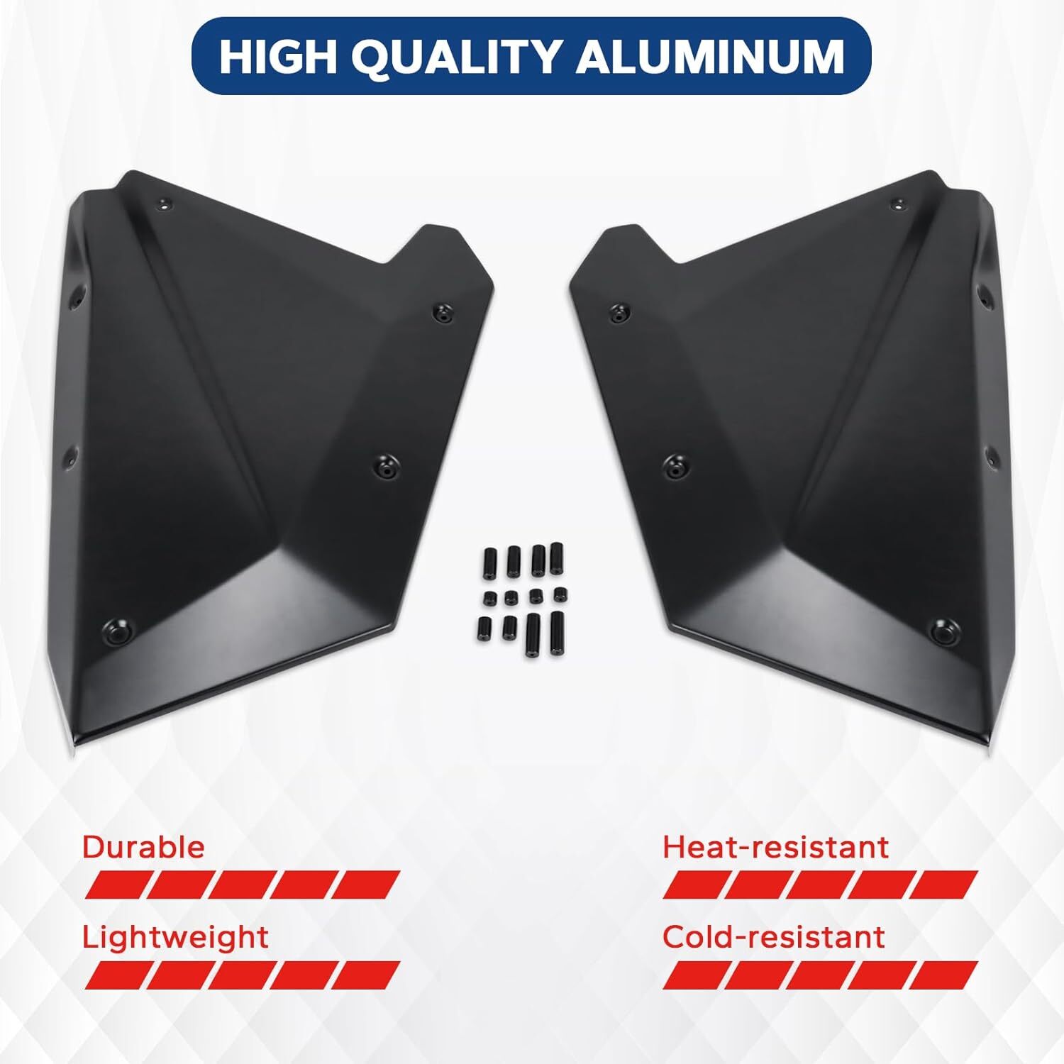 2 Seat Aluminum Lower Door Set For 2020-2024 Polaris RZR PRO R XP # 2884659-458