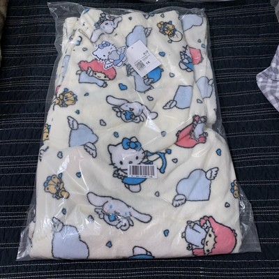 New Hello Kitty Forever 21 Pajama Pants Plus 1X Fleece Cinnamoroll Angel Cupid