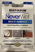 Rust-Oleum NeverWet Multi-Surface Liquid Repelling Treatment - Frosted Clear