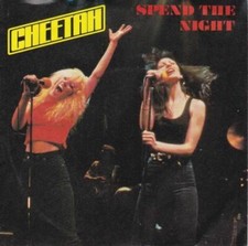 Spend The Night 7" (UK 1980) : Cheetah