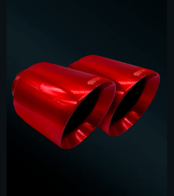 Charger 5 CANDY RED Bigboz Exhaust Replacement Tips