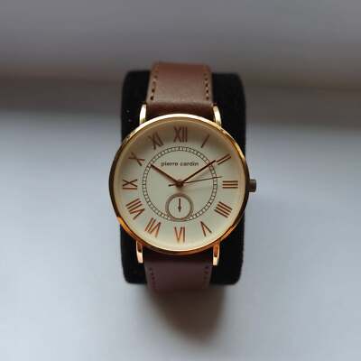Pierre Cardin Herrenuhr   Elegante Uhr mit Römischen Ziffern