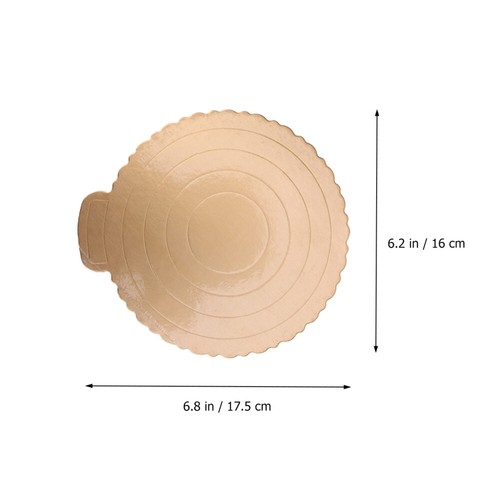20 Pcs Kuchenbodendichtung Runder Tortenboden Tablett Für Kuchenkreise - Bild 9 von 11