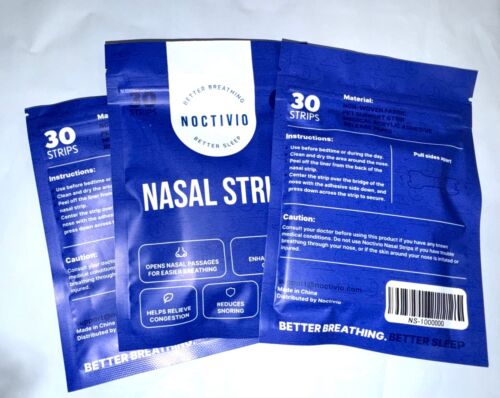(NEW) 90 Strips Enhances Sleep Nasal Strips, Reduces Snoring, Easier Breathing - Picture 3 of 4